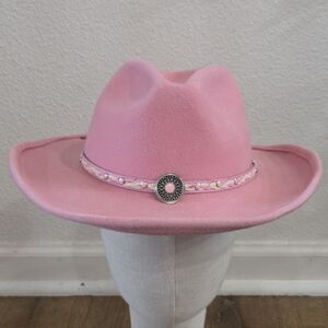 Bullhide Kids Girls Pink Wool Cowboy Cowgirl Hat XL Westerncore Gifts Rodeo Fun